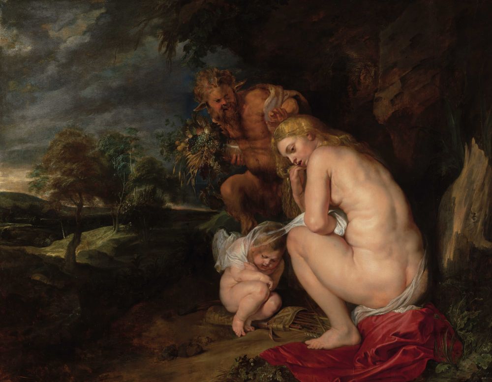 Met zijn mythologische thematiek past Venus frigida van Rubens beter in zaal Levenslessen dan tussen de altaarstukken