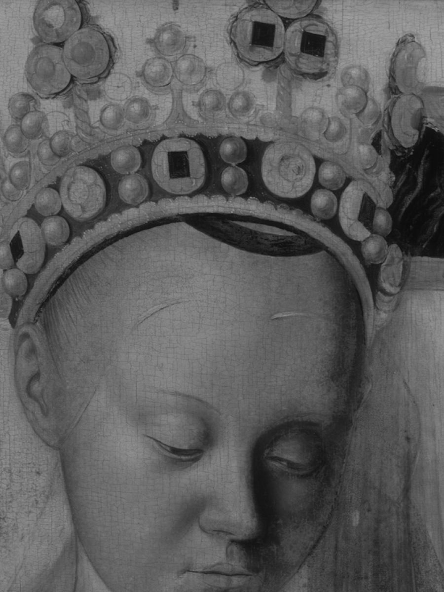 Fouquet n'a pas réalisé toutes les perles de la couronne de la Madone.