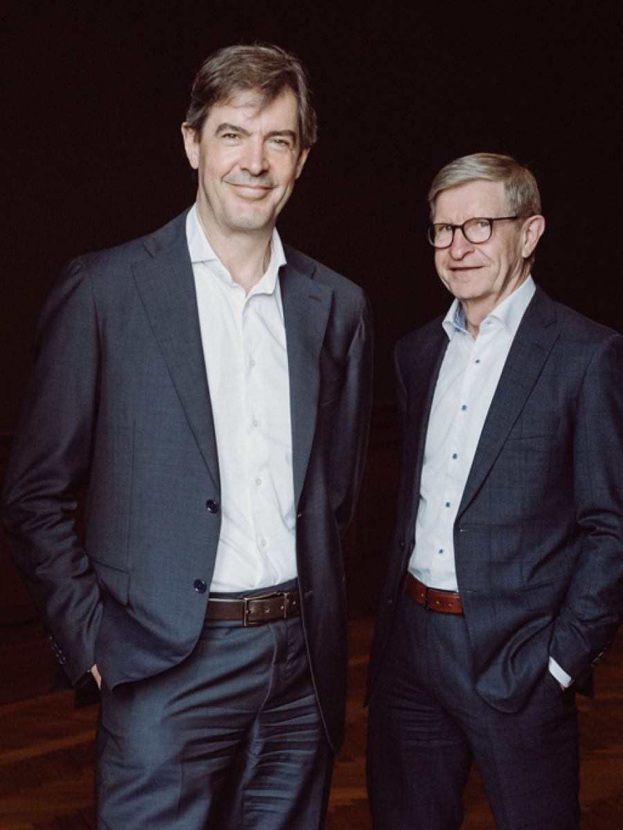 Jan van den Nieuwenhuijzen en Piet Bevernage