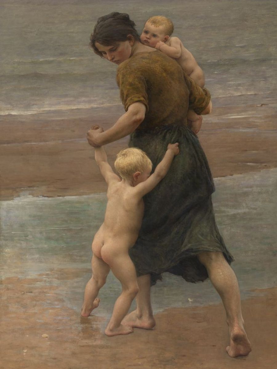 Het water in!, Virginie Demont-Breton
