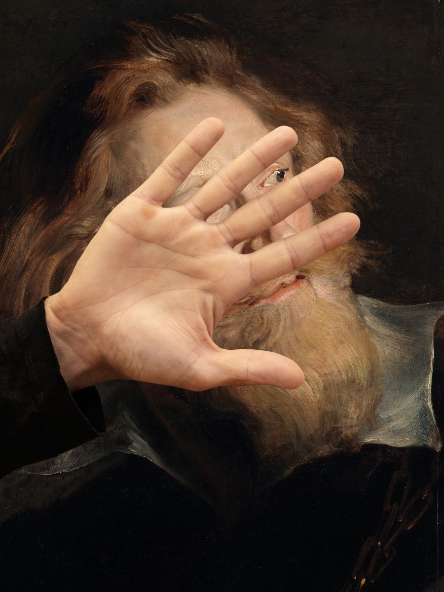 Hoofd van een man met baard, Peter Paul Rubens, Dublin, Heritage Gift, Denis & Catherine O'Brien, 2016