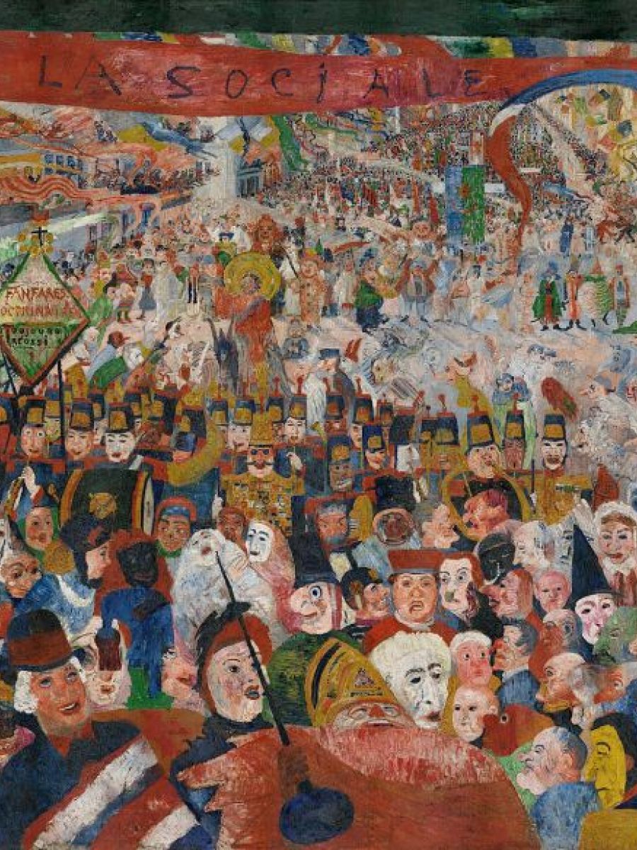 James Ensor (Oostende 1860 - Oostende 1949), J. Paul Getty Museum, Los Angeles
