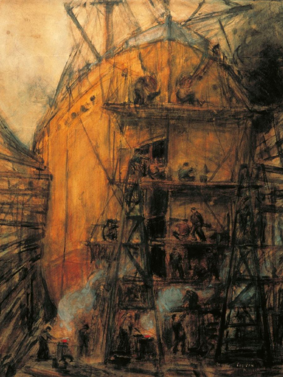 Eugeen Van Mieghem, ca 1912, private collection